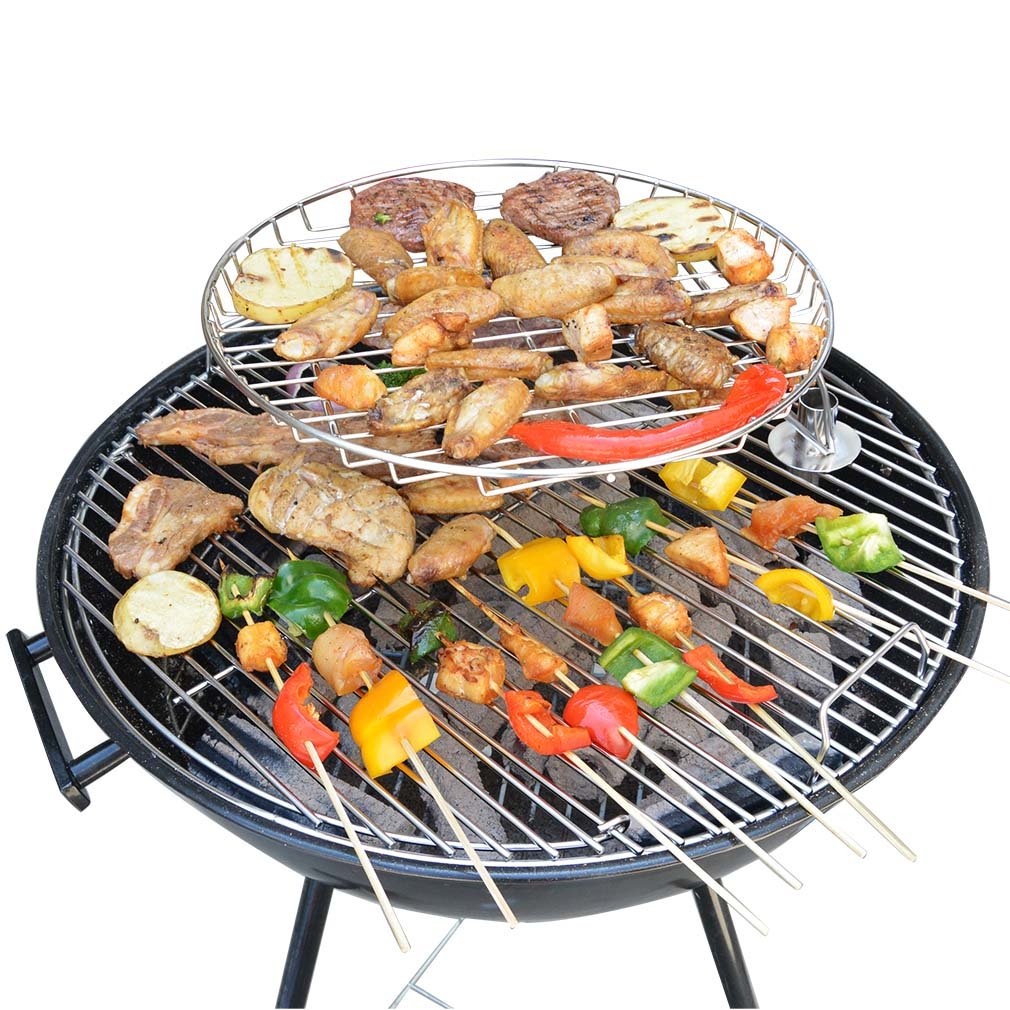 Onlyfire close-up of stainless steel rods highlighting corrosion resistance and easy cleaning