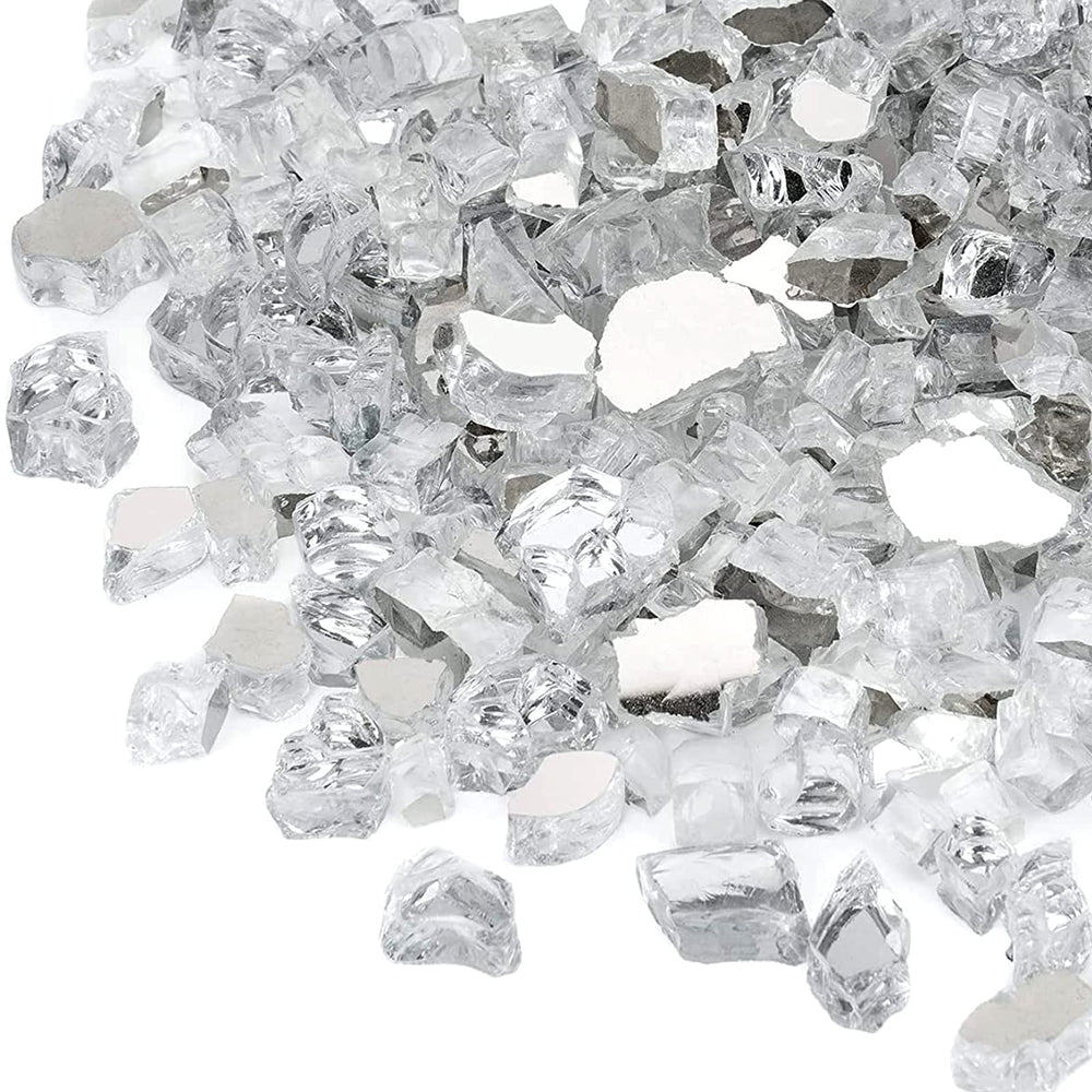 Onlyfire close-up of tempered glass texture highlighting reflective sparkle