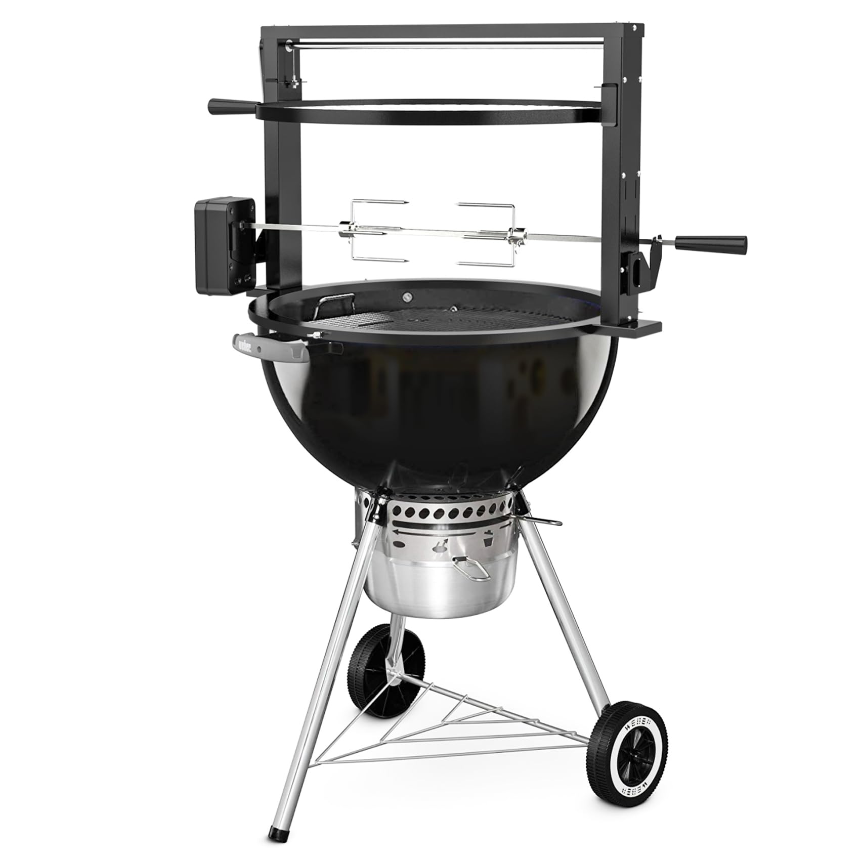 onlyfire cooking grate closeup highlighting 21.5 inch surface and even heat distribution benefit
