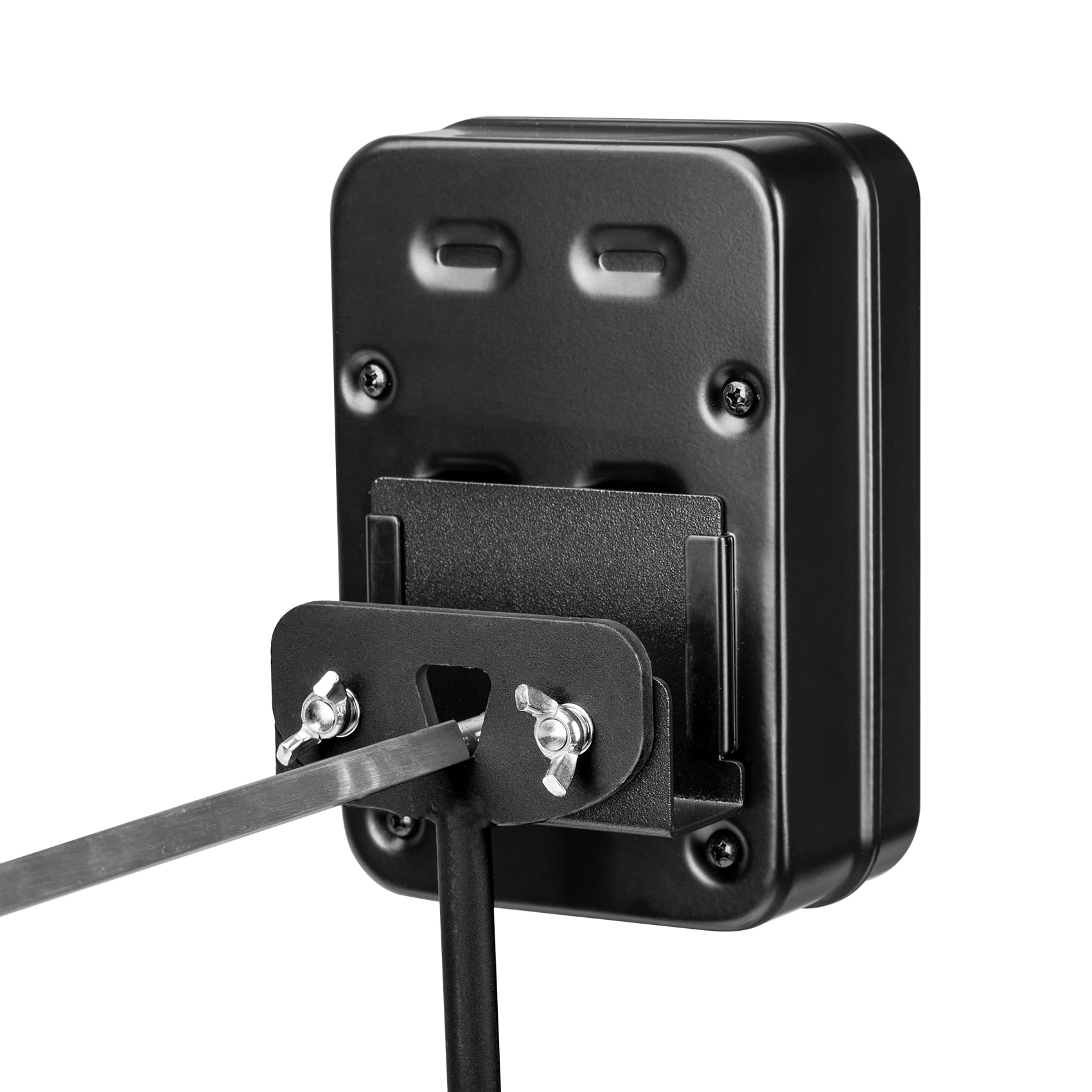 onlyfire cordless motor and mounting bracket detail for convenient battery-powered rotation