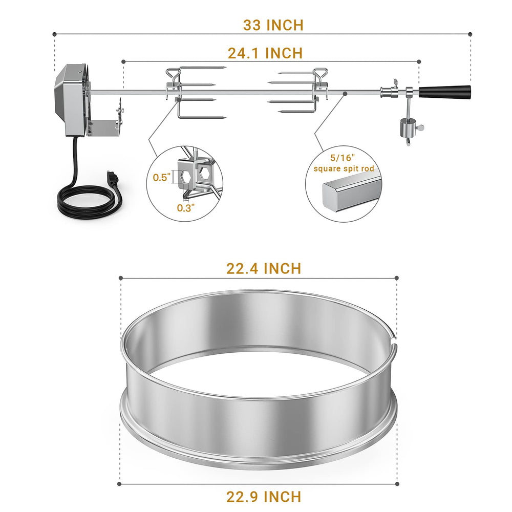 onlyfire counterbalance and bushing kit showing stability benefit for uneven loads
