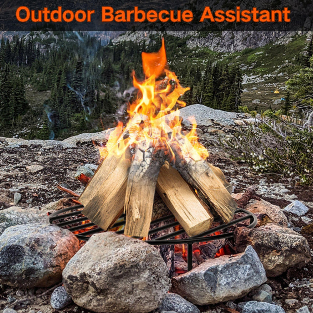 onlyfire with dutch oven in use demonstrating stable cooking platform over flames
