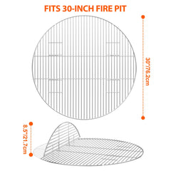 onlyfire folded grate compact for storage and simple transport to campsite