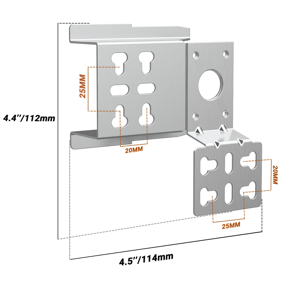 onlyfire heavy-duty four-prong forks detail securing meat for steady rotation and safety