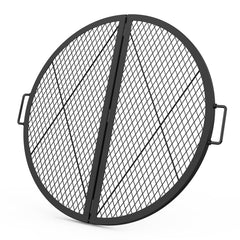 onlyfire front view of 30-inch round grate showing full cooking surface and sturdy frame for reliable grilling