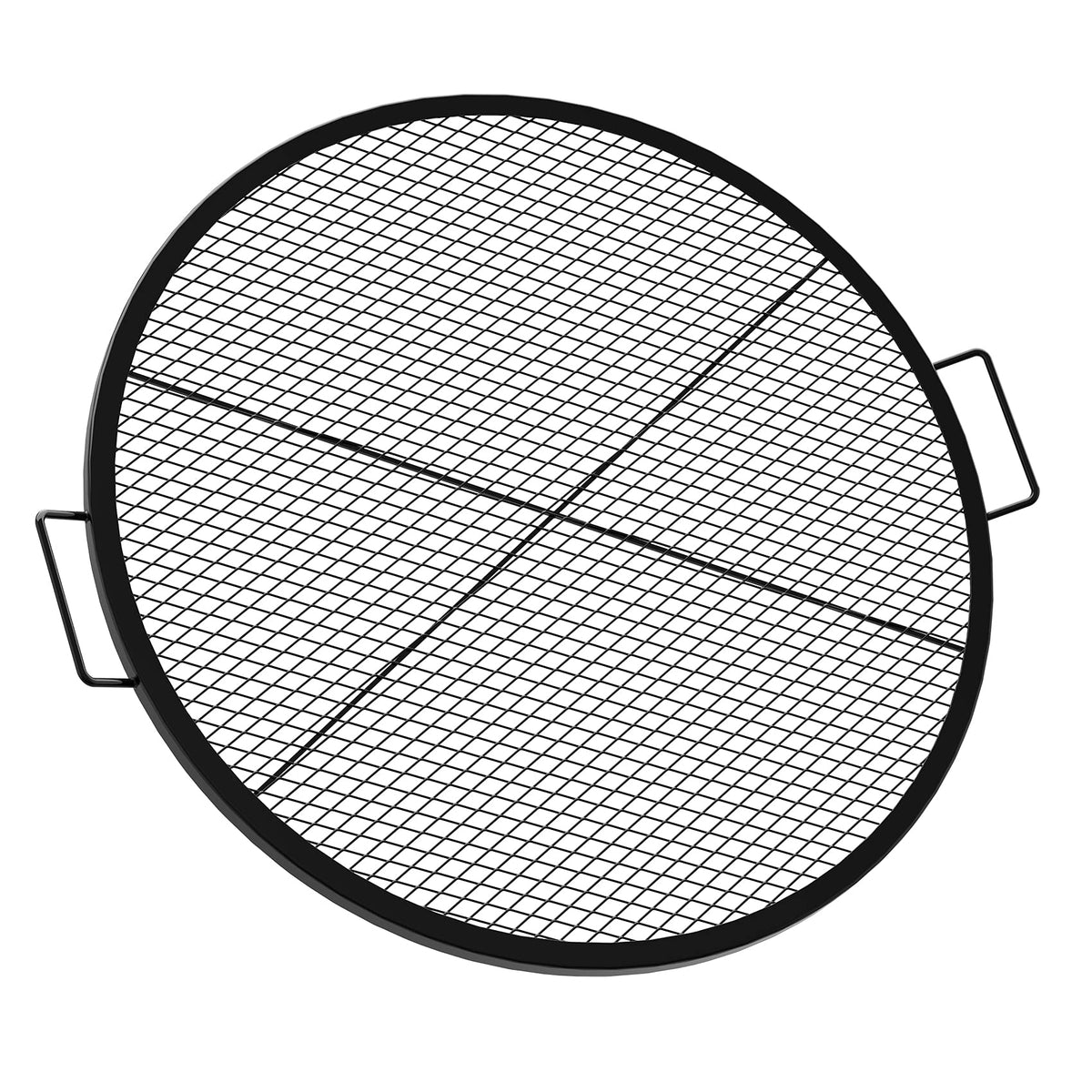 onlyfire front view of 30-inch grate showing full cooking surface and benefit of large coverage