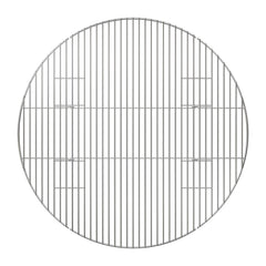 onlyfire front view of 30-inch round stainless grate showing full cooking surface for larger meals