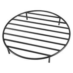 onlyfire front view showing stable 19-inch grate and centered fire support