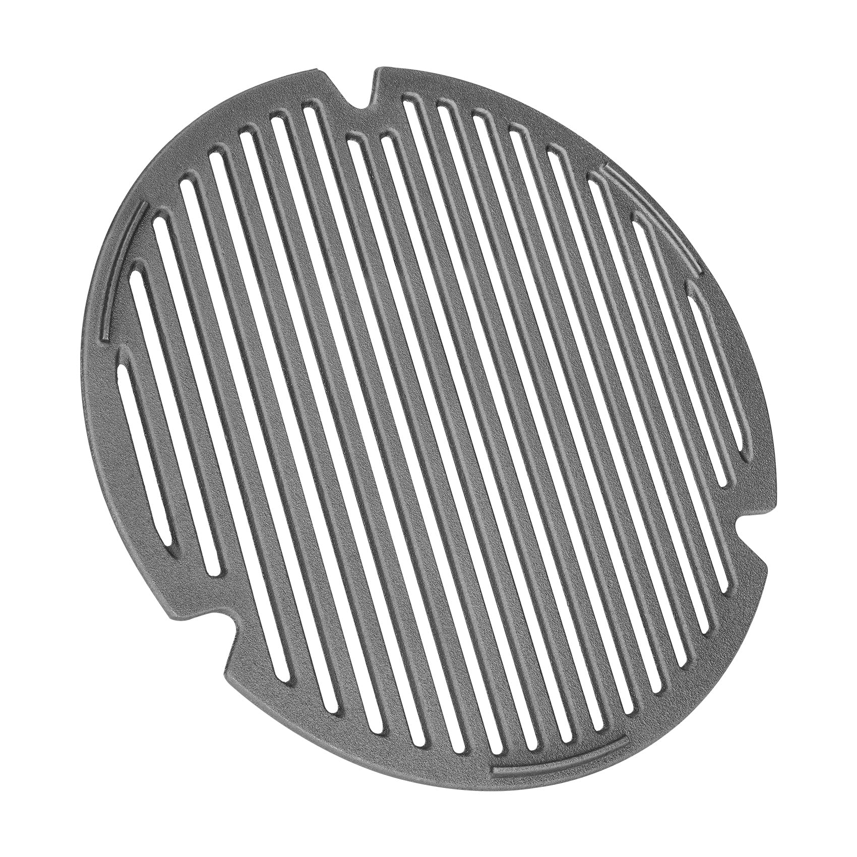 onlyfire front view grate showing sturdy fit and durable cooking surface