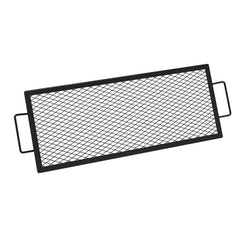 onlyfire front view of full 36x15 inch grate showing wide cooking surface and structure