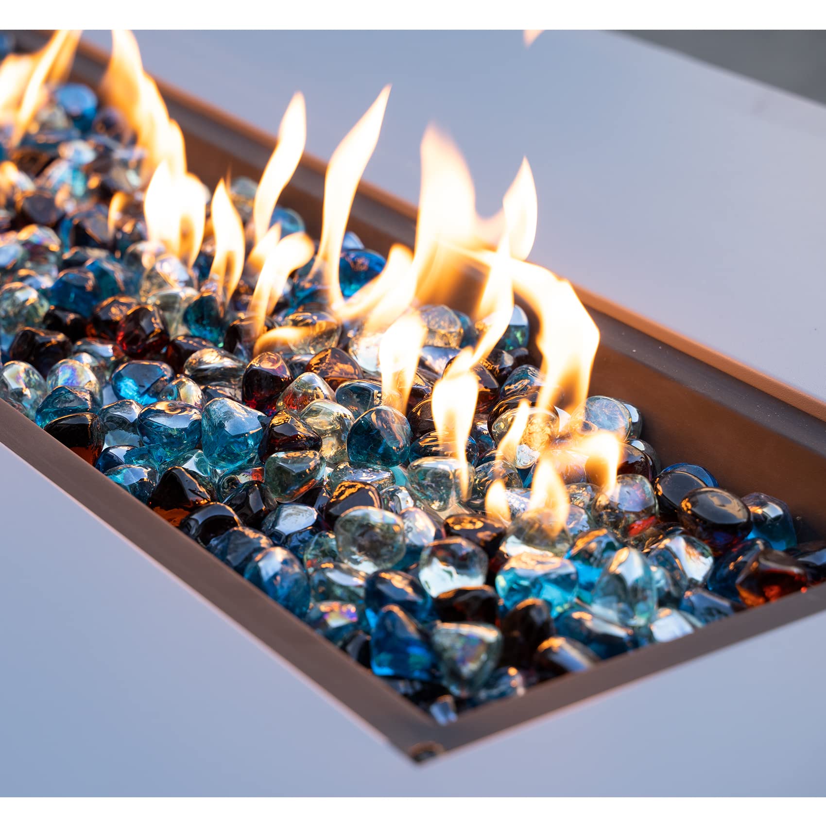 onlyfire used in garden planter offering decorative color and durable outdoor use