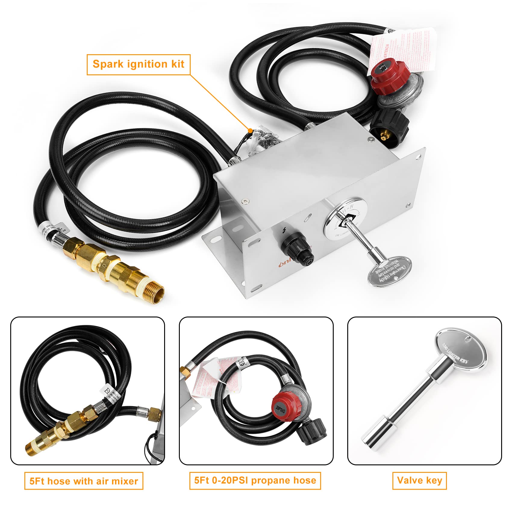 onlyfire igniter close-up with durable button for safer quick starts