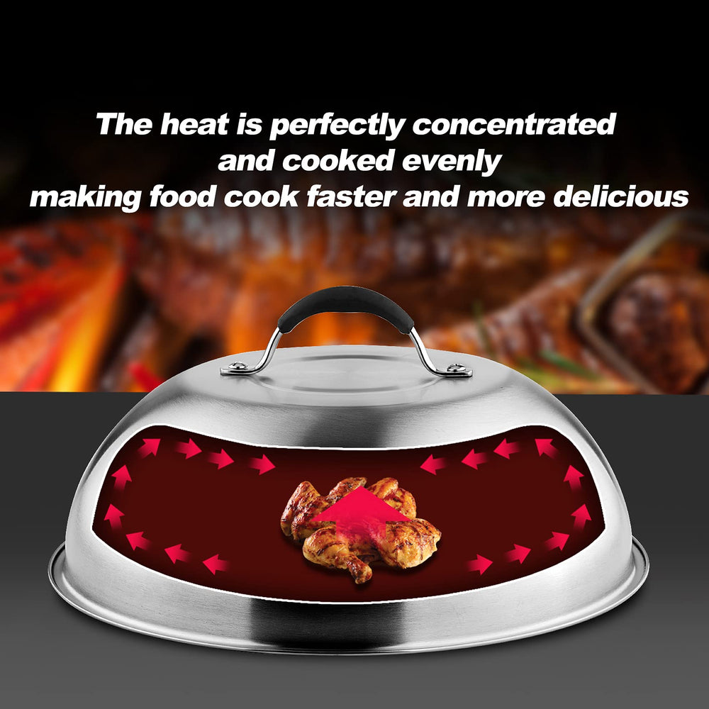 onlyfire dome in backyard barbecue setting showing professional finishing for home cooks