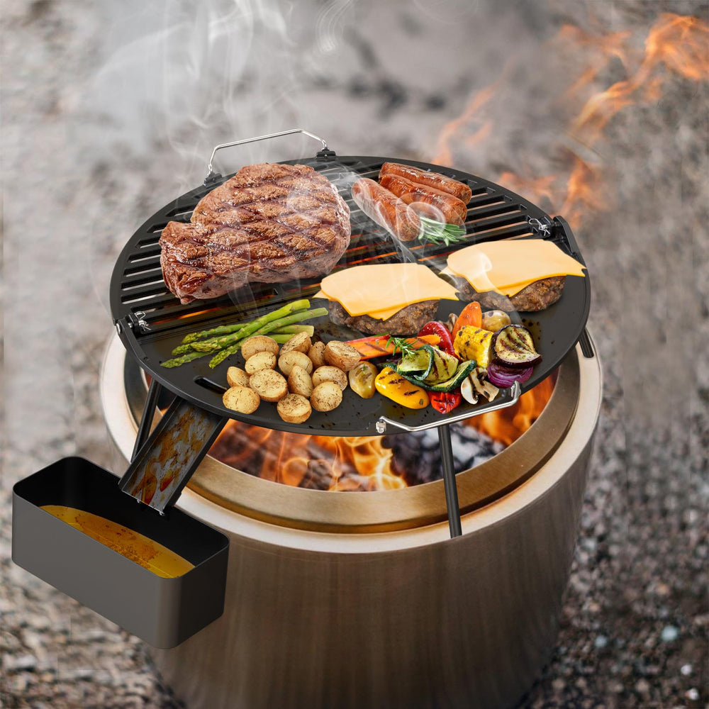 onlyfire lifestyle backyard cookout illustrating versatility and convenience