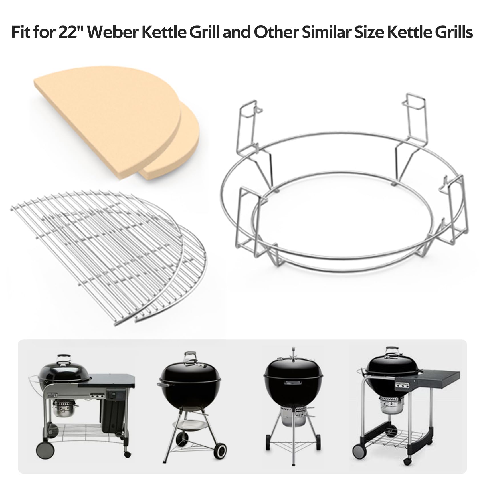 onlyfire lifestyle backyard setup showing kit in use for hosting and versatile grilling