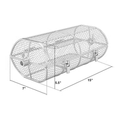 onlyfire close-up of fine stainless mesh, highlighting durability and food containment