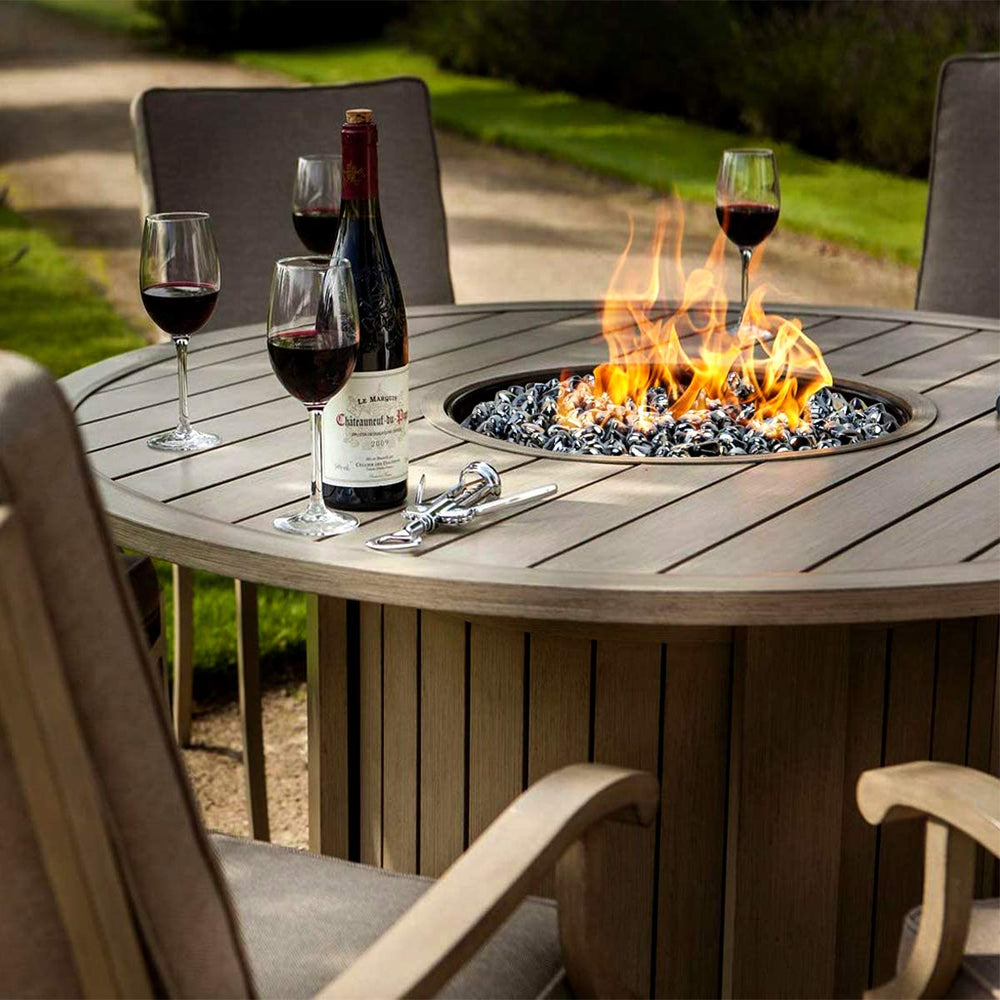 Onlyfire outdoor lifestyle setting enhancing patio ambiance visually