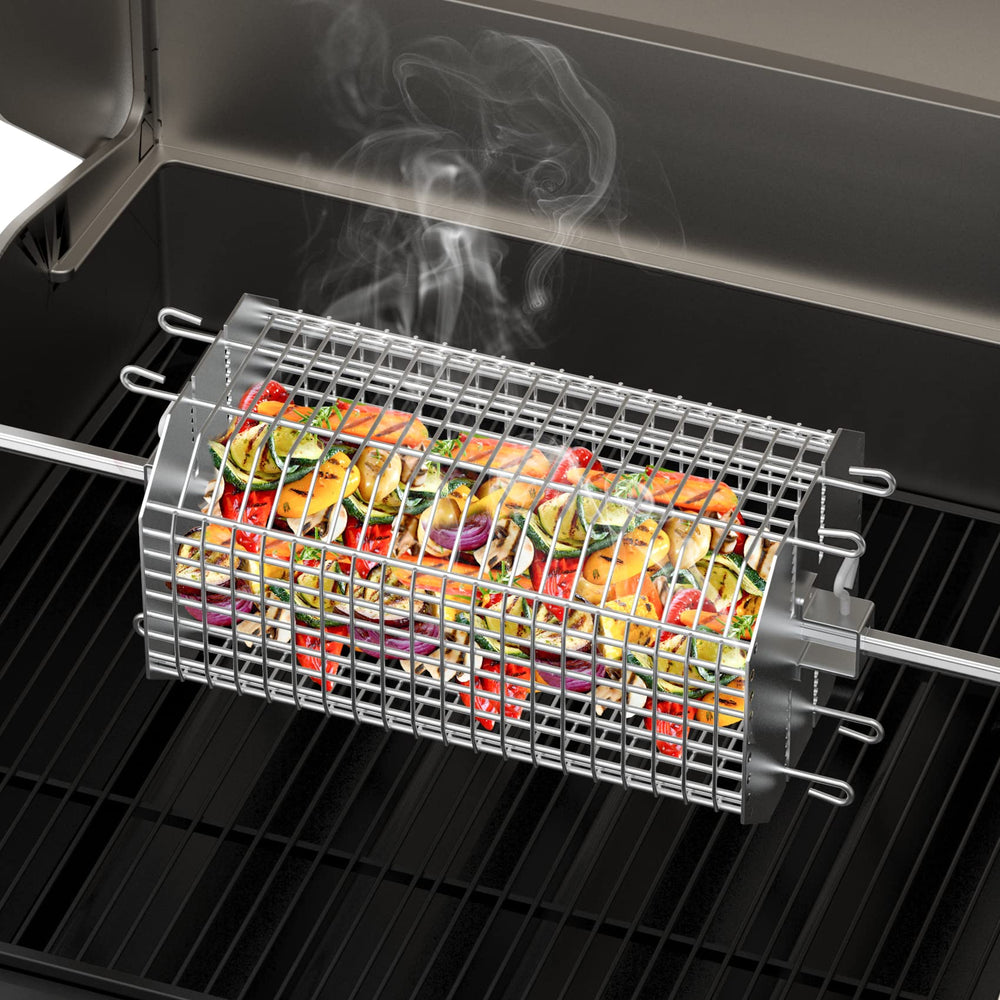 onlyfire basket next to ruler for size comparison and confident portion planning