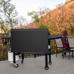 onlyfire side profile demonstrating fit on a 36-inch griddle