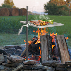 onlyfire spiral handle detail for one-handed rotation and locking convenience