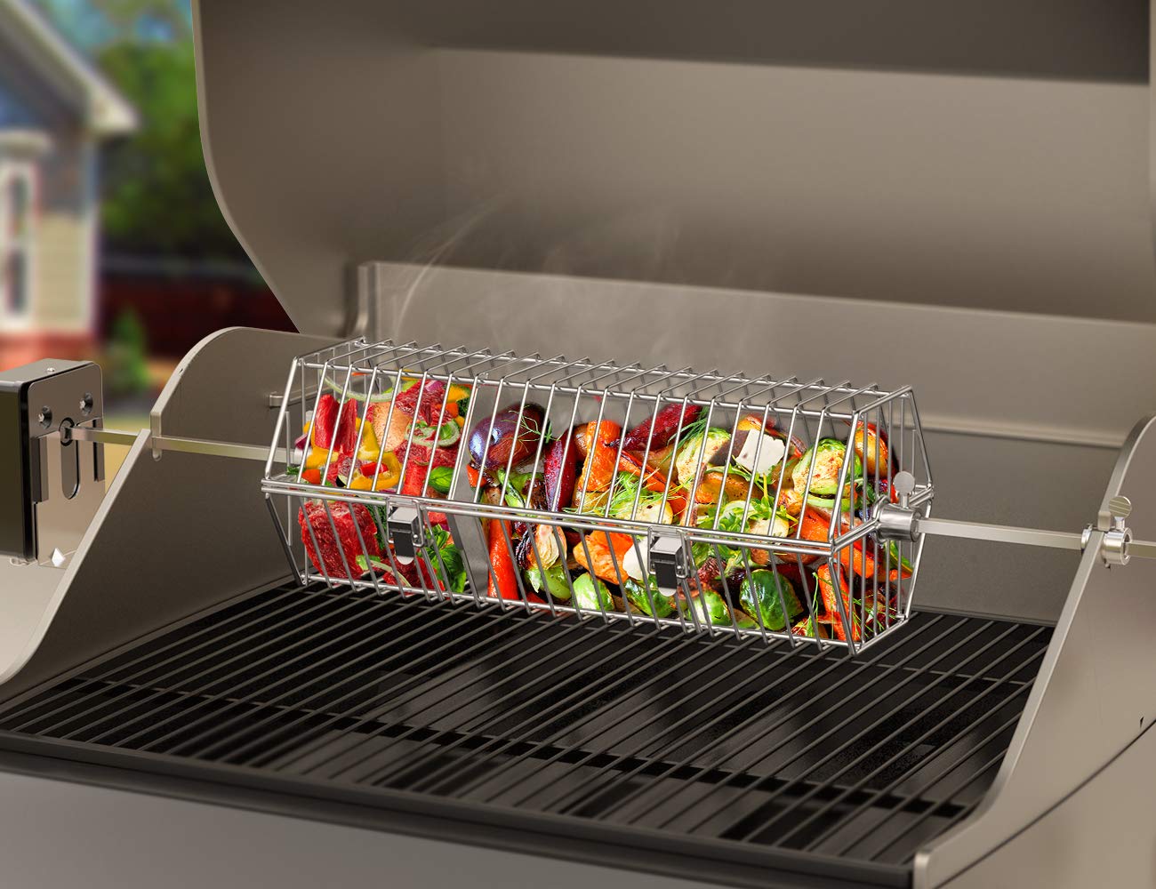 onlyfire stainless steel texture detail highlighting corrosion resistance and easy cleaning