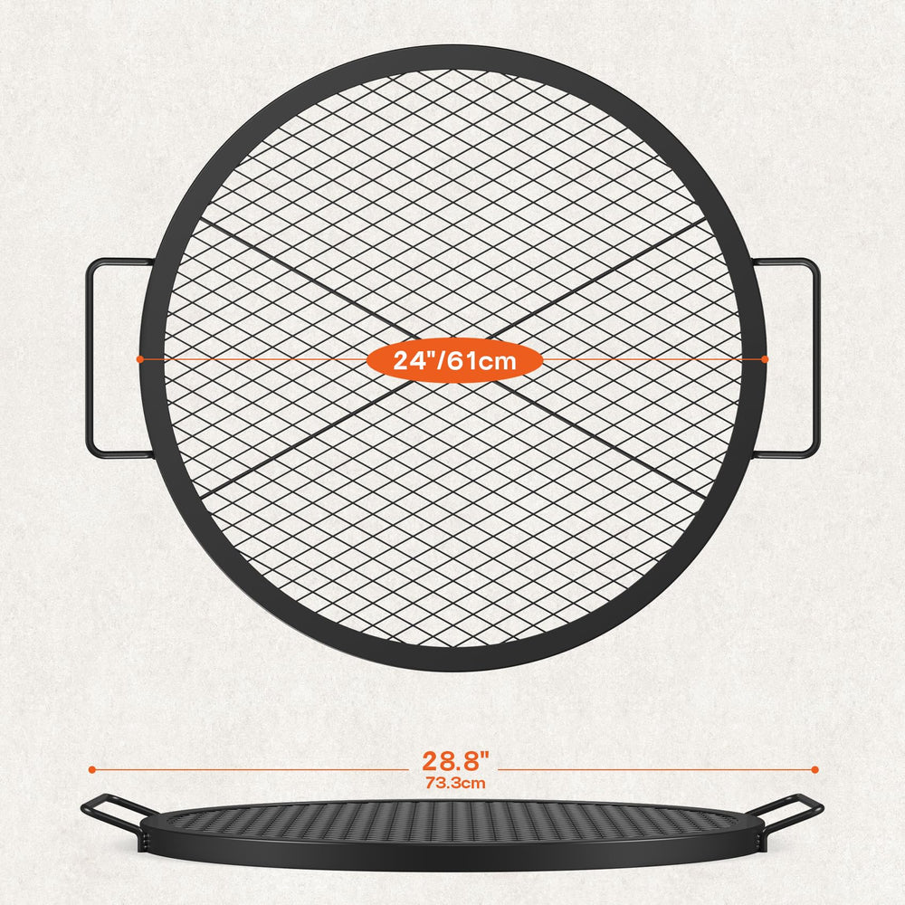 onlyfire close-up of X-marks diamond mesh for even searing benefit