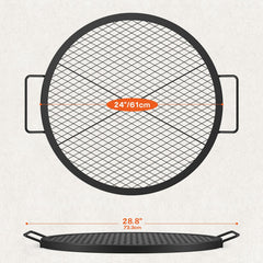 onlyfire close-up of X-marks diamond mesh for even searing benefit