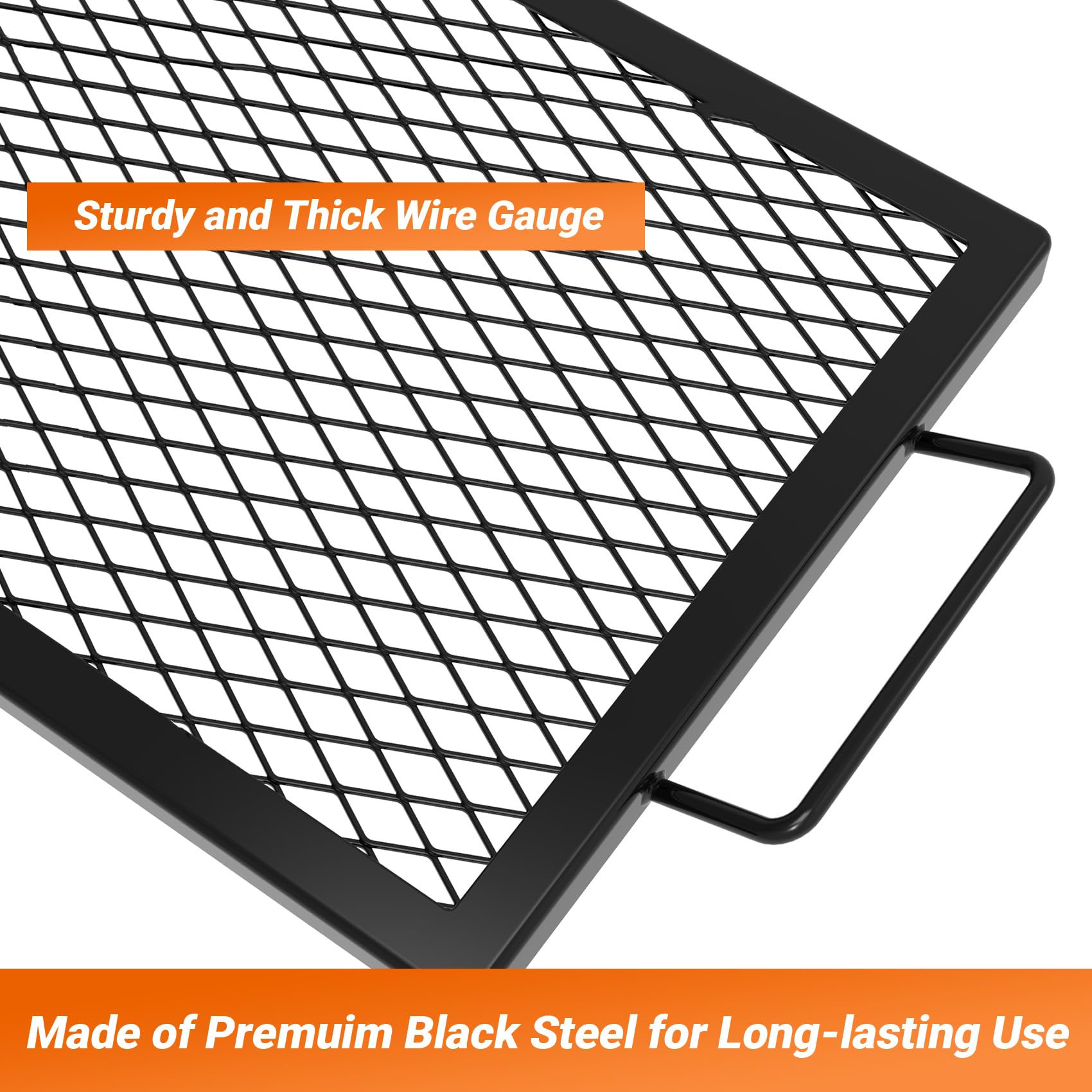 onlyfire detailed X-marks area creating clear sear marks and improved browning