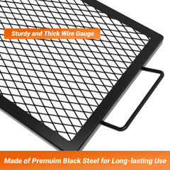 onlyfire detailed X-marks area creating clear sear marks and improved browning