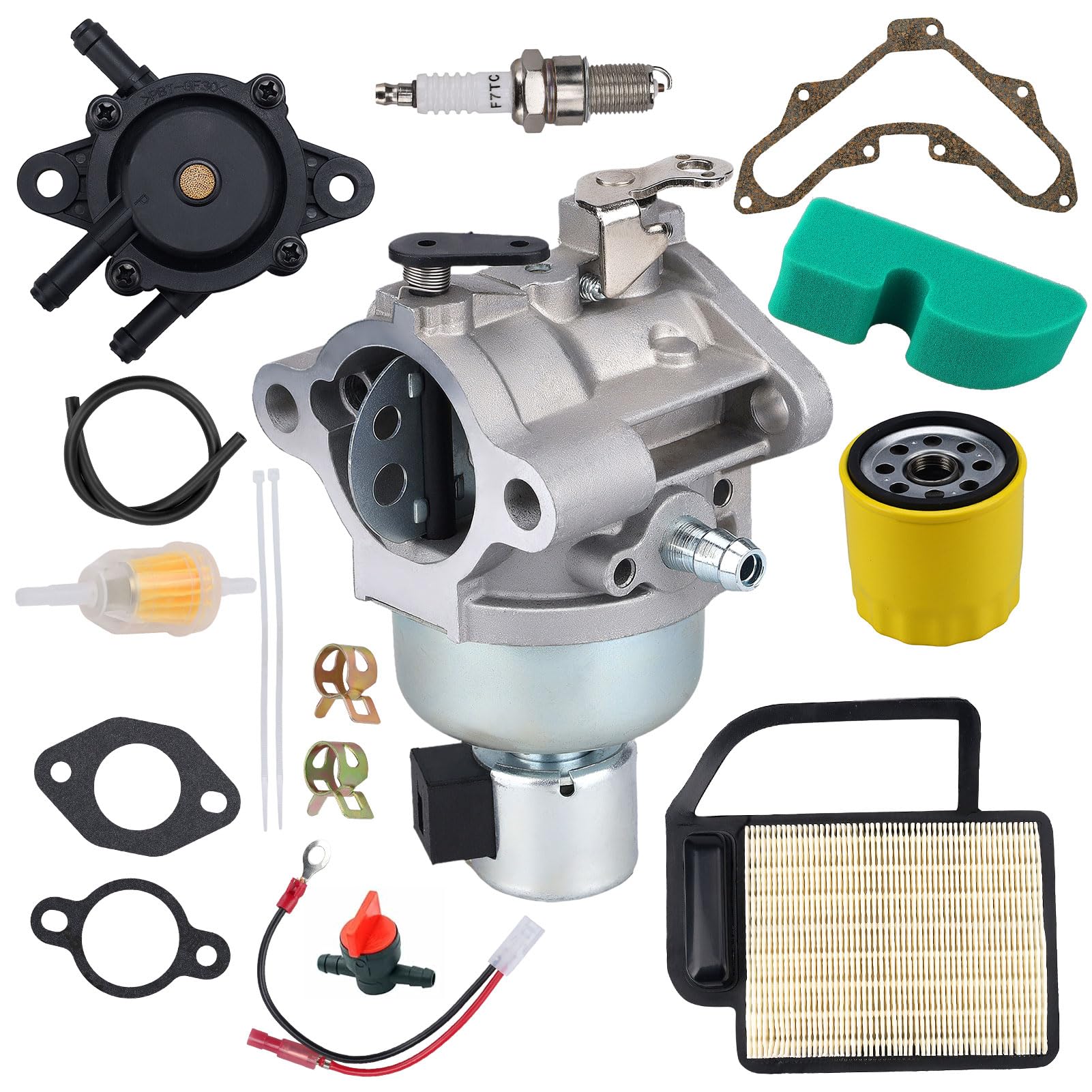 Onsnail carburetor front view showing fit and easy replacement benefit