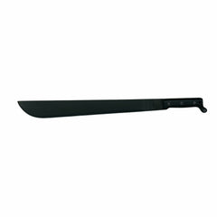 Ontario Knife Company machete front view showing blade and handle for reliable cutting