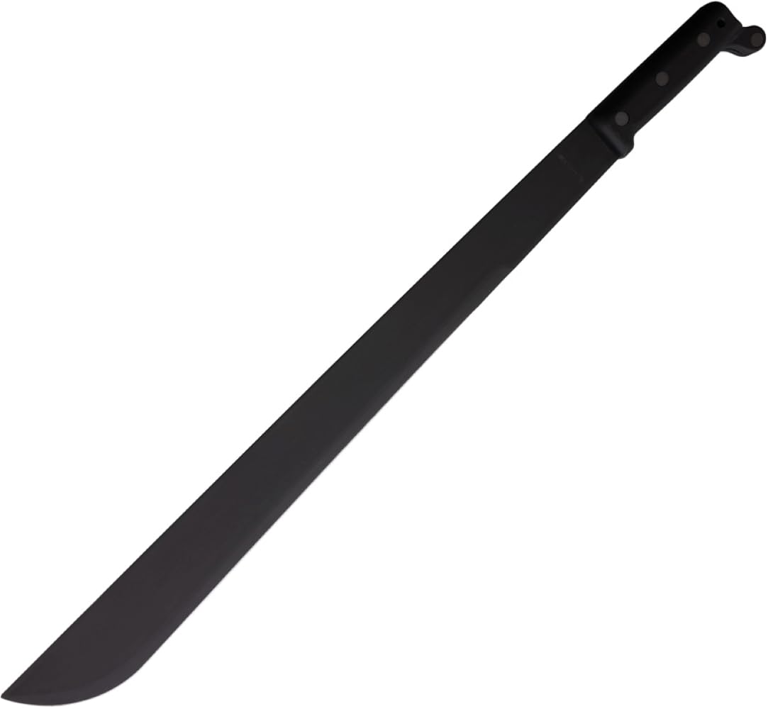 Ontario machete front view showing full 22-inch blade and coating for durable cutting