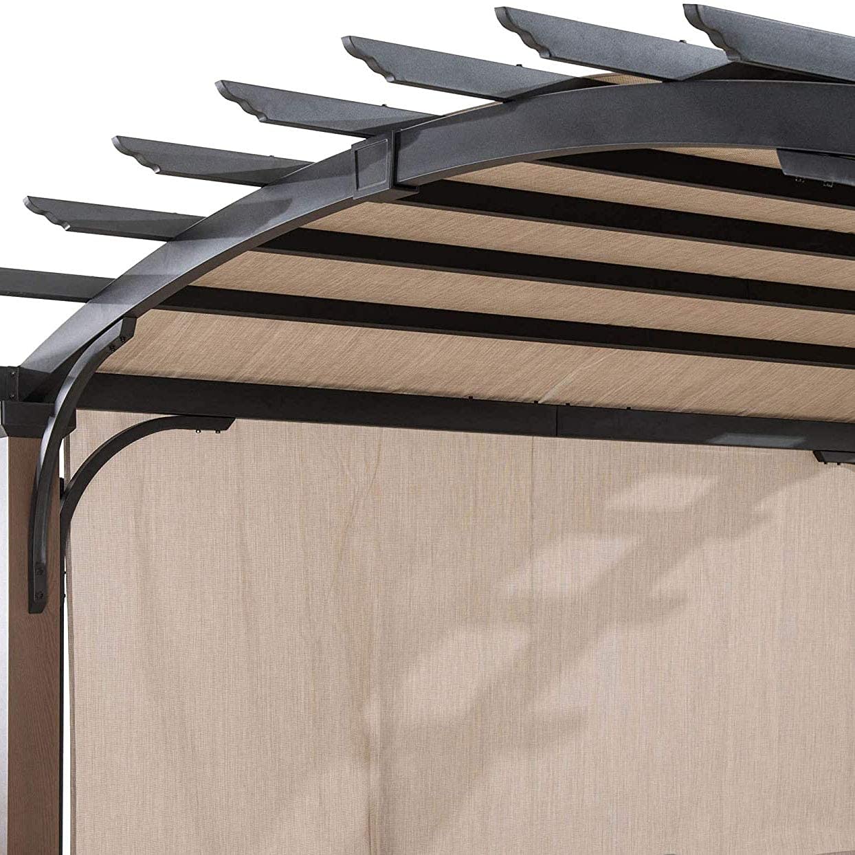 ontheway shaded pergola scene showing cooler outdoor space benefit