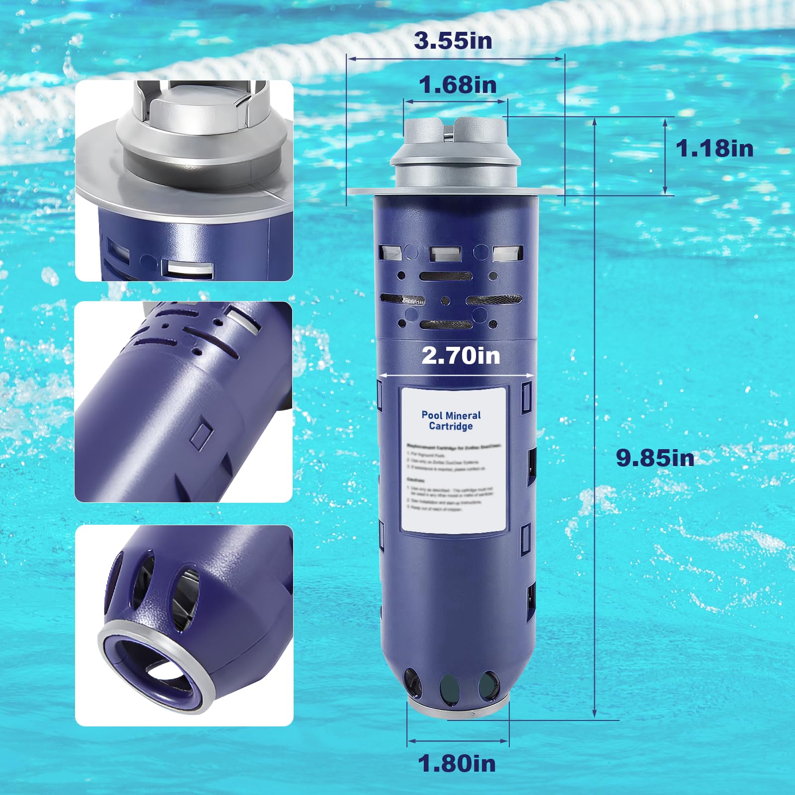 Onylraep product label and part number clear for correct replacement benefit