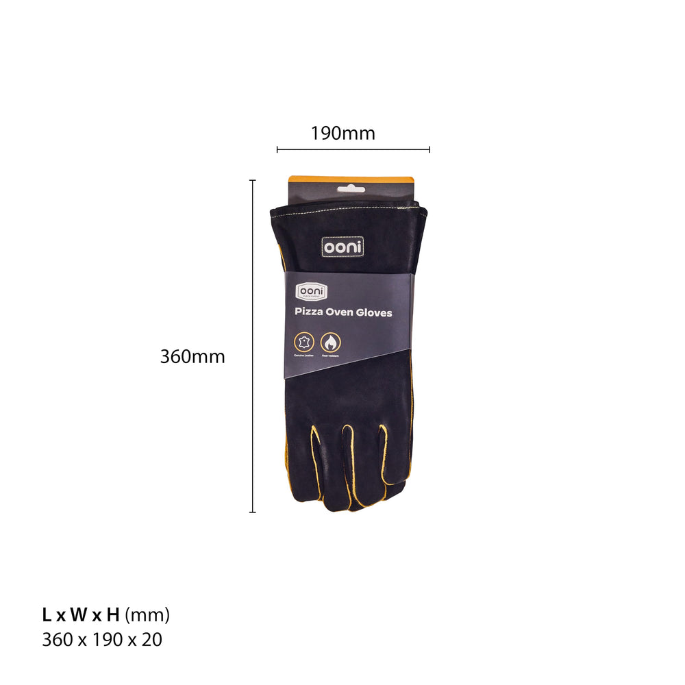ooni gloves insulation layer detail showing heat shielding benefit