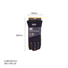 ooni gloves insulation layer detail showing heat shielding benefit