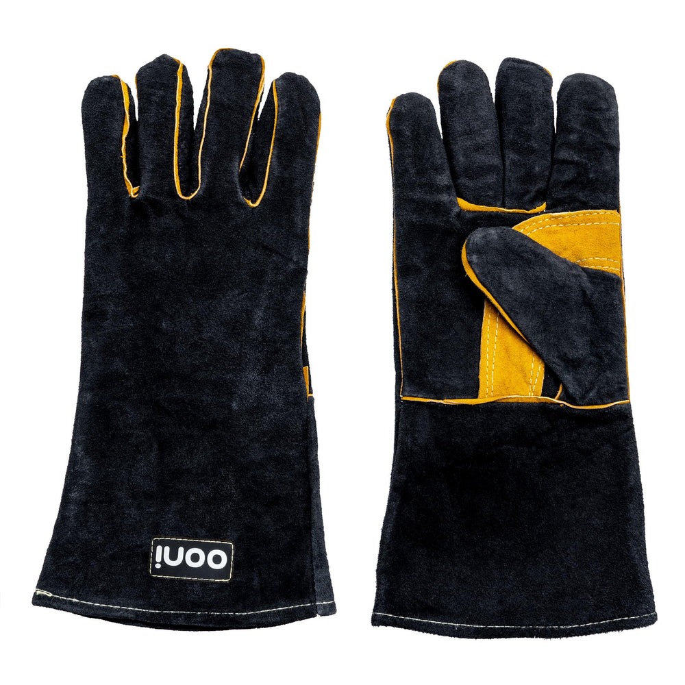 ooni gloves leather closeup highlighting grip and abrasion resistance