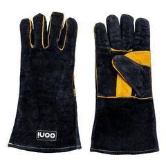 ooni gloves leather closeup highlighting grip and abrasion resistance