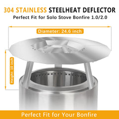 Close-up of OOTDART 304 stainless surface showing rust-resistant finish