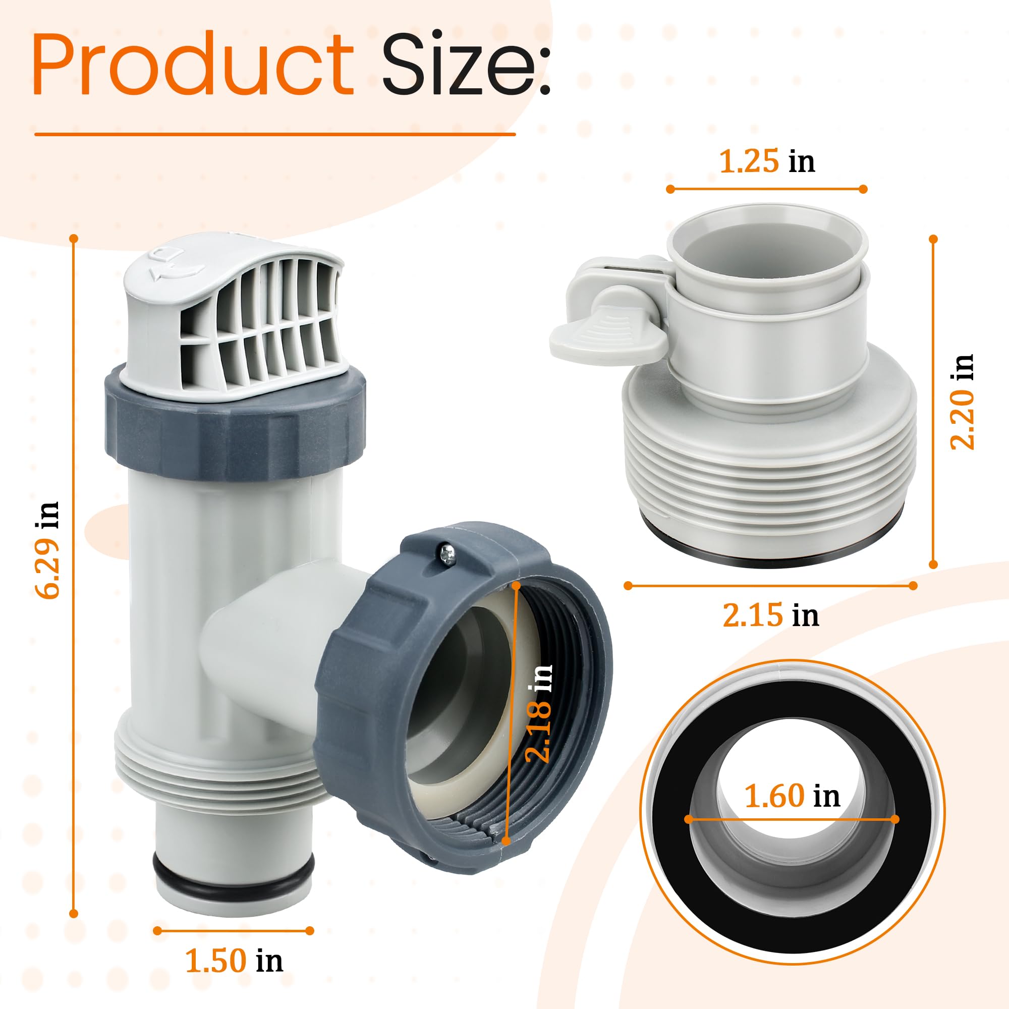 Ophjerg valve installed on pump demonstrating quick in-line shutoff convenience
