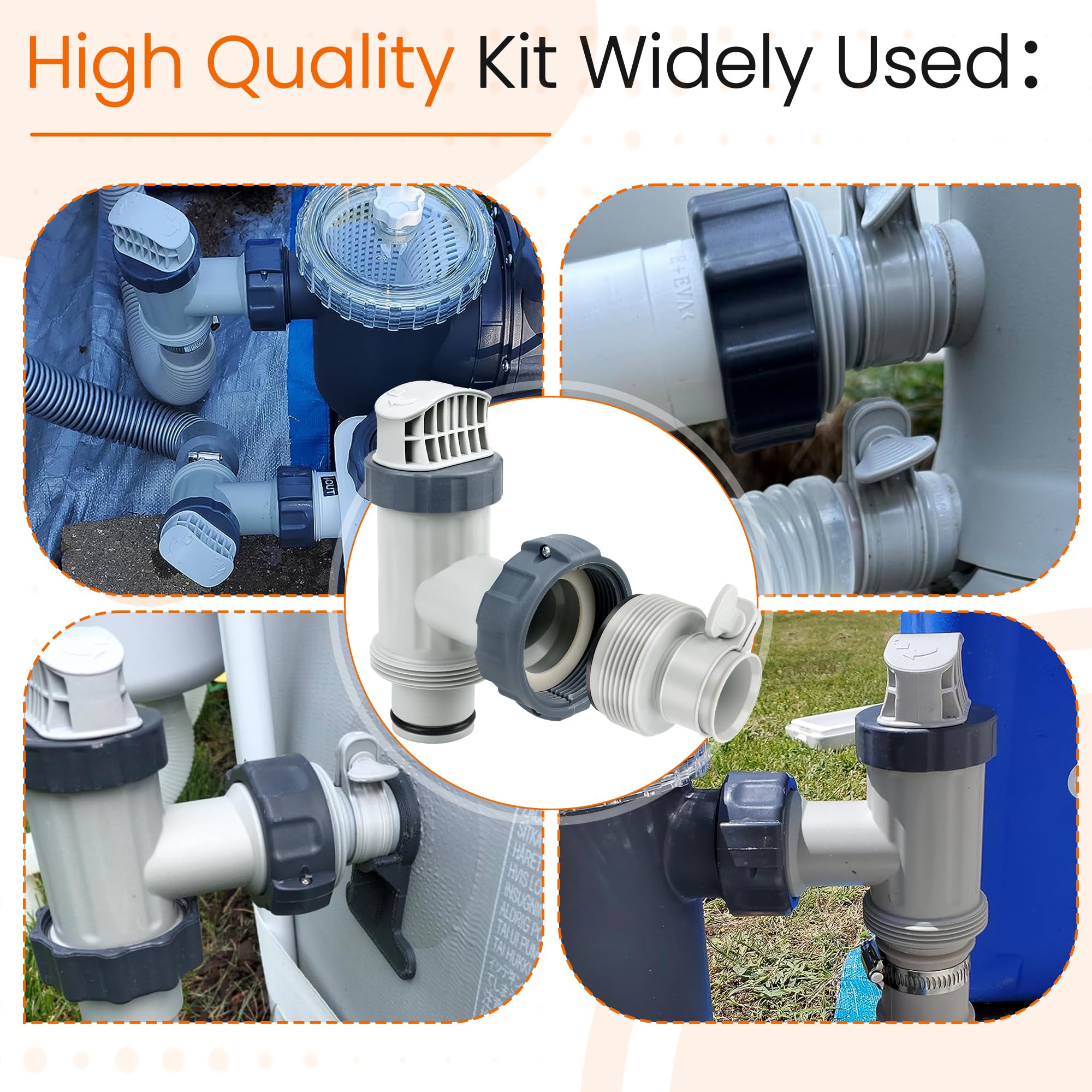 Ophjerg o-ring and step washer close-up ensuring watertight connection and durability