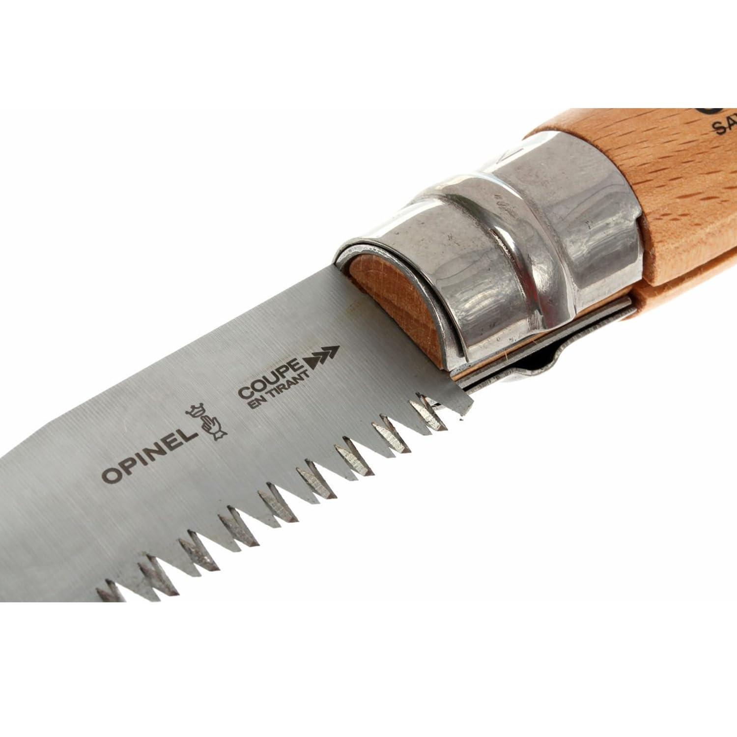 Opinel made in France label on packaging indicating trusted craftsmanship
