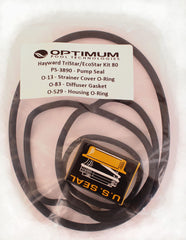 Optimum Pool Technologies close-up of pump seals and O-rings demonstrating quality fit