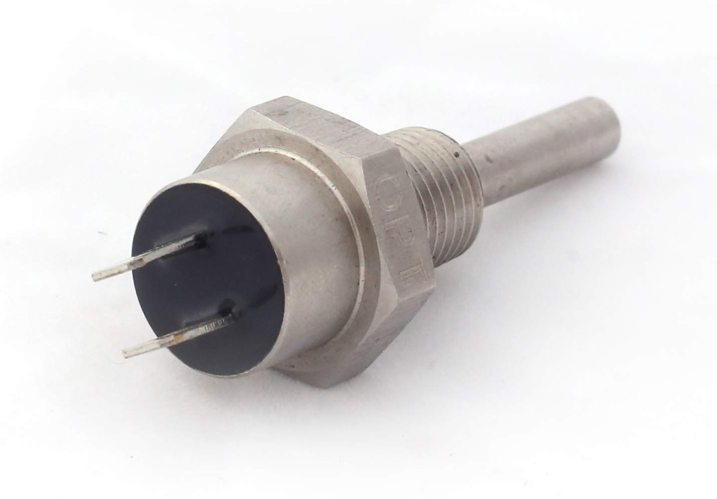 Optimum Pool Technologies thermistor detail view highlighting sensing element for reliable temperature reading