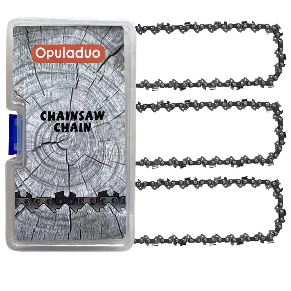 Opuladuo chain length measurement against ruler, confirming precise 16-inch sizing
