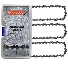 Opuladuo chain length measurement against ruler, confirming precise 16-inch sizing