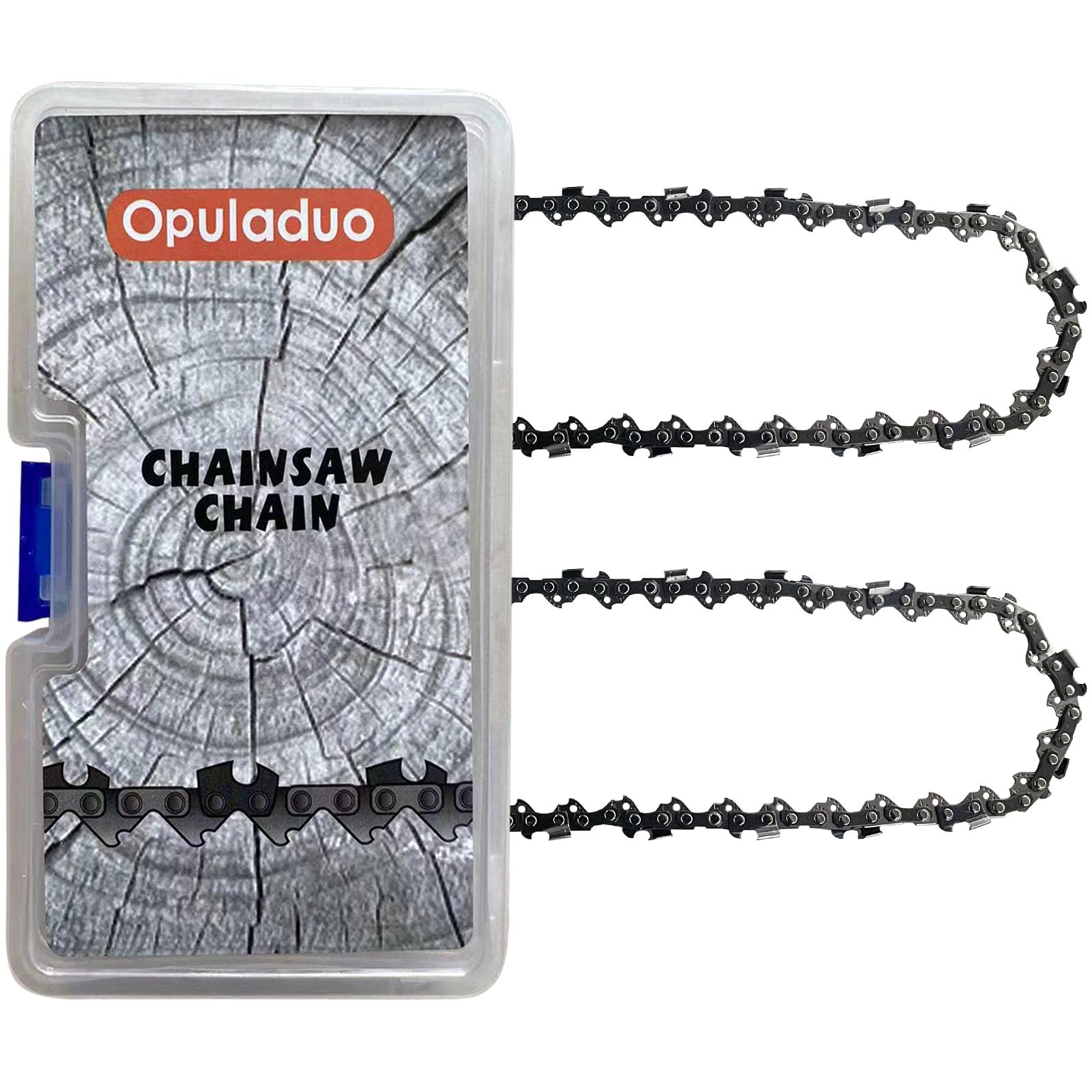 Opuladuo chain beside ruler showing exact 20 inch length accuracy