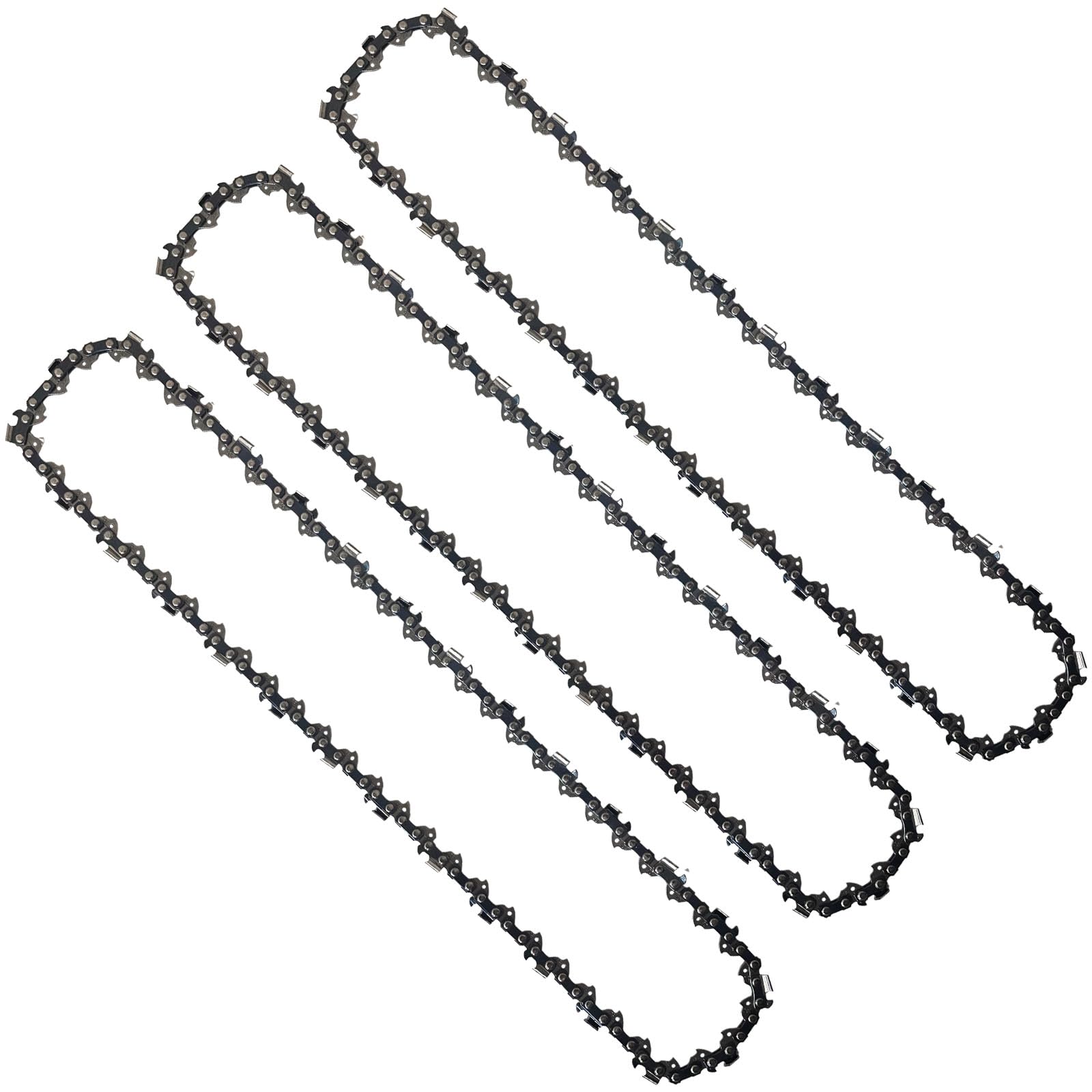 Opuladuo front packaging showing 3PC chains, clear fit for EGO models and ready replacement