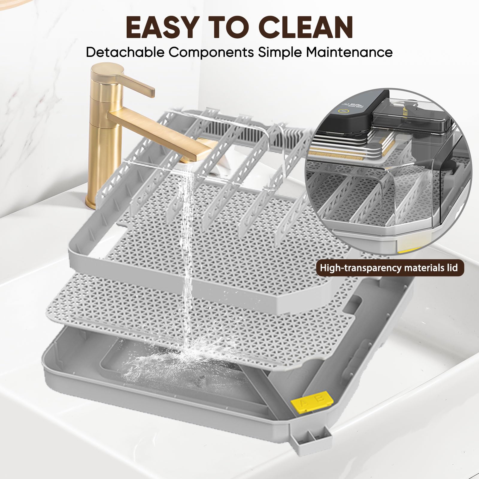 Oqioprd top candler light illuminating eggs for safe visual development checks
