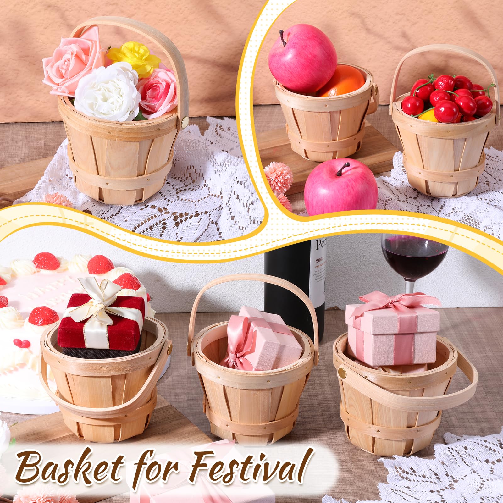 Oqqlin baskets in use during berry picking highlighting portability and ease during harvest